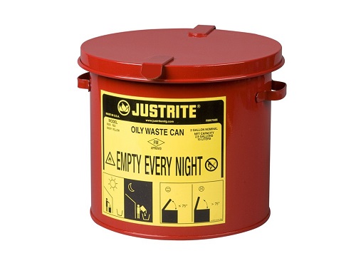 oily waste cans