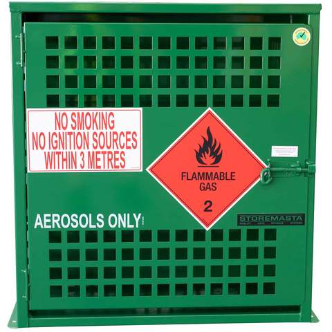 aerosol storage cabinet - 108 can