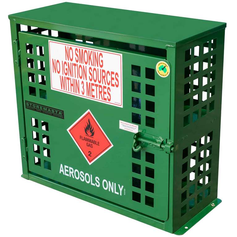 aerosol storage cabinet 60 can