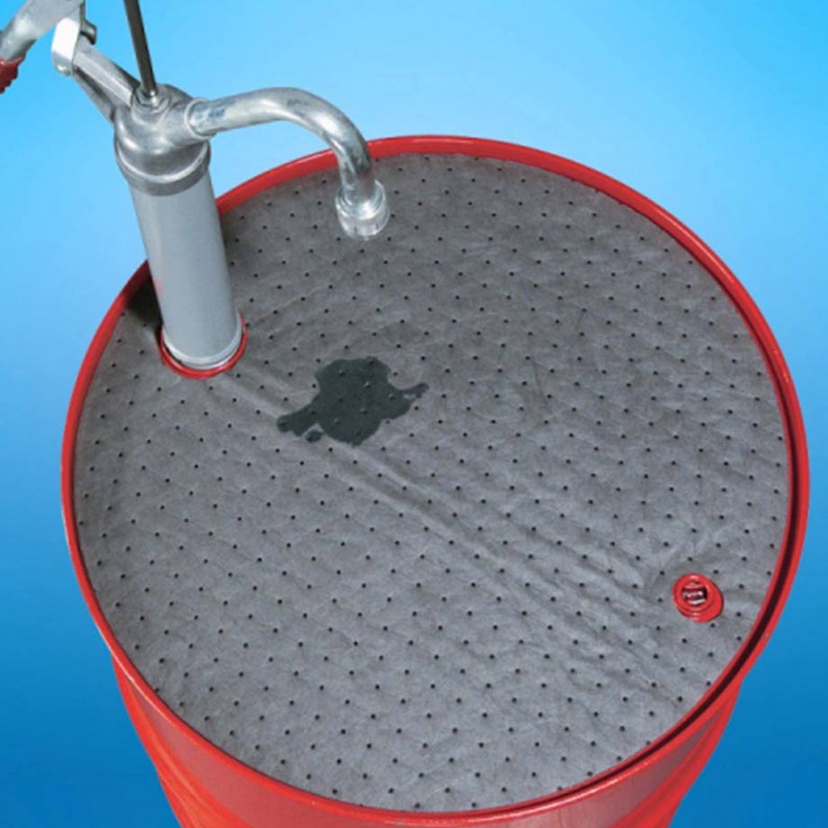 Barrel Top Absorbent Mats