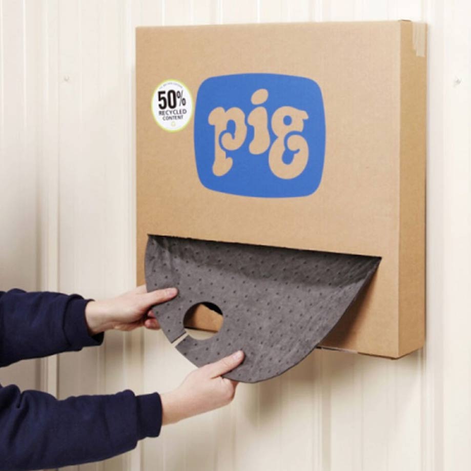 Barrel Top Absorbent Mat
