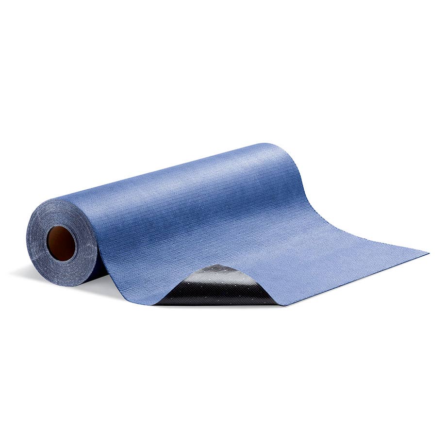 Adhesive Grippy Absorbent Roll Blue